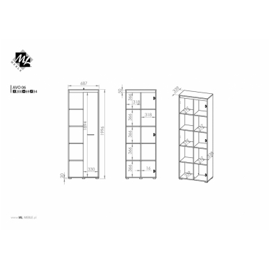 AVO pastatoma lentyna 06 3