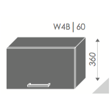 Pakabinama spintelė QUANTUM W4B 60