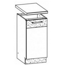 Pastatoma spintelė MODENA MD27/D40