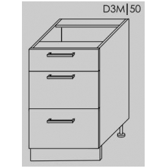 Pastatoma spintelė  PLATINUM   D3M 50