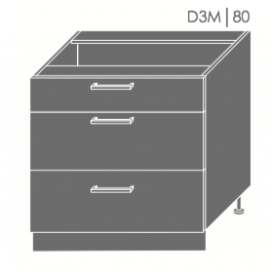 Pastatoma spintelė QUANTUM  D3M 80