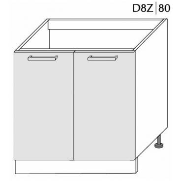 Pastatoma spintelė  PLATINUM   D8z  80